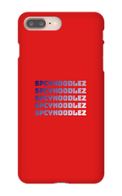 spcynoodlez iPhone Phone Cases