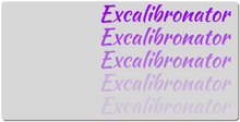 excalibronator XXL Gaming Mousepad