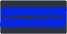 rayhandoestwitch XXL Gaming Mousepad