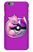 Mew on Master Ball iPhone Case