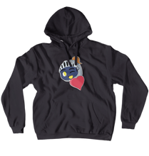love hoodie white