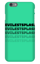 evilestsplash iPhone Phone Cases