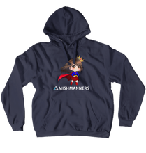 Superhero MishManners Hoodie Dark