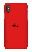 AlexRP iPhone Phone Cases (Logo Bianco)