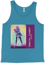 Synthwave Punk Purple Tank Top