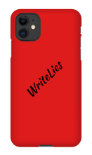 WriteLies iPhone Case