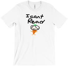 I Cant Read Carrot Girl T-Shirt