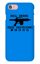 Big Boss Did Nothing Wrong iPhone Phone Case