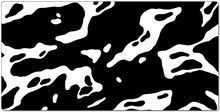 Black & White, Coral XXL Gaming Mousepad