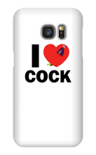 I ❤️ Cock Samsung Phone Cases