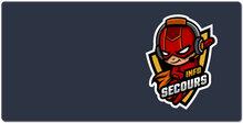 Info-Secours XXL Gaming Mousepad
