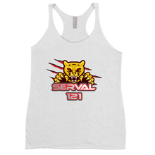 SERVAL121- tanktop-women-racerback Red logo