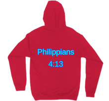 philippians hoodie back