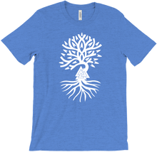 Drykk Tree Logo - White on Dark Shirt