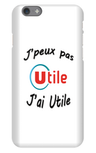 Coque Iphone J'peux pas j'ai Utile