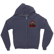 Red Ninja Zip Up Hoodie