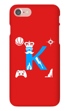 keekster_ Logo (White) iPhone Phone Cases