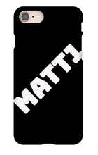 matt1 iPhone Phone Cases