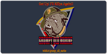 grumpy_old_marine XXL Gaming Mousepad