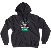 Merry Christmas Penguin Hoodie (No-Zip/Pullover)