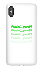 wanted_gram04 iPhone Phone Cases