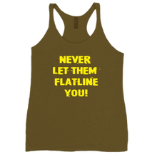 tanktop-women-racerback - yellow