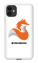 StreaMusic Logo iPhone Case (White)