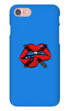 Hitmarker on the Lips iPhone Phone Cases