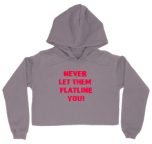 hoodie-women-cropped - red -