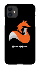 StreaMusic Logo iPhone Case (Black)