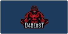 D4BEAST XXL Gaming Mousepad