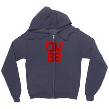 ombetv Zip Up Hoodie [Red Logo]