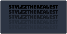 styleztherealest XXL Gaming Mousepad