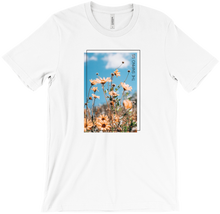 flower child tee with black deets