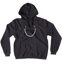 Black Pullover Xiviuos Logo Hoodie