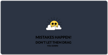 Mistakes Happen XXL Gaming Mousepad