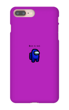 Blue is sus iPhone Phone Cases
