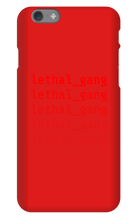 lethal_gang iPhone Phone Cases