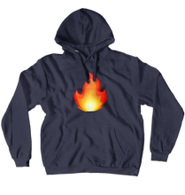 Hoodie on FIRE! (No-Zip/Pullover)
