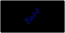 Baird XXL Gaming Mousepad
