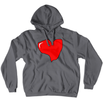 Rad-B BIG Heart Hoodies (No-Zip/Pullover)