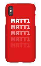 matt1 iPhone Phone Cases