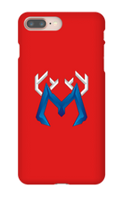 Blue logo iPhone Phone Cases