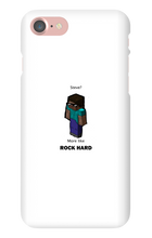 Rock hard iPhone Phone Cases