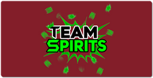 Team Spirits Green Theme XXL Gaming Mousepad