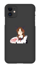 Disappointed Maidgato iPhone Phone Cases