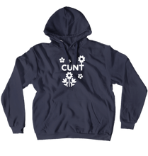 Cunt Hoodie - White Ink