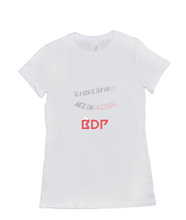 Camiseta feminina Se a vida te der um HS