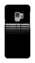 Samsung Phone Case (White Text/Black Case)