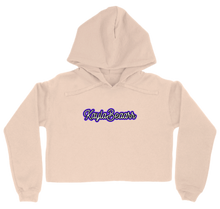 Kaylabeaarr Purple Women’s Cropped Hoodie